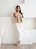 Blouse Wanita - Beige - Coksu - Baby Pinkiy Boy